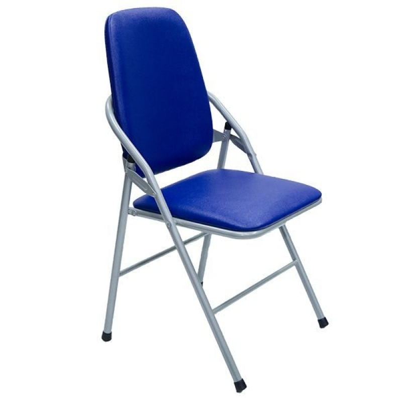Ghế xếp thái lưng cao khung sắt PT008