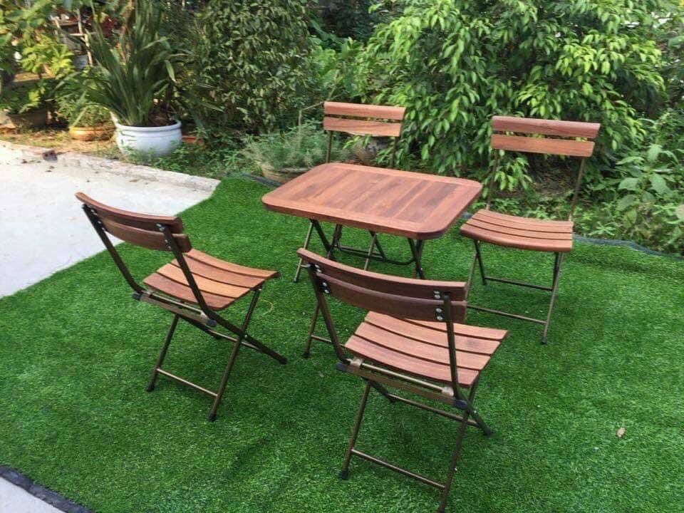 BỘ BÀN GHẾ XẾP PASIPAN CAFE