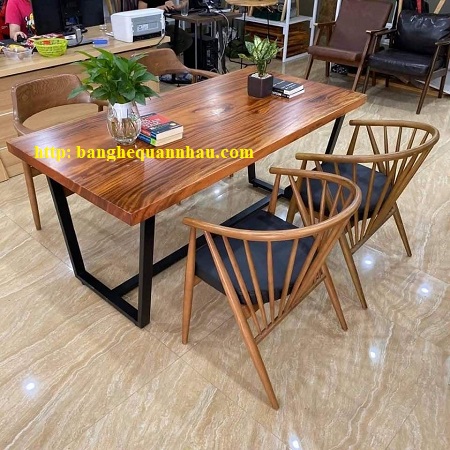 Bàn ghế quán ăn PT907