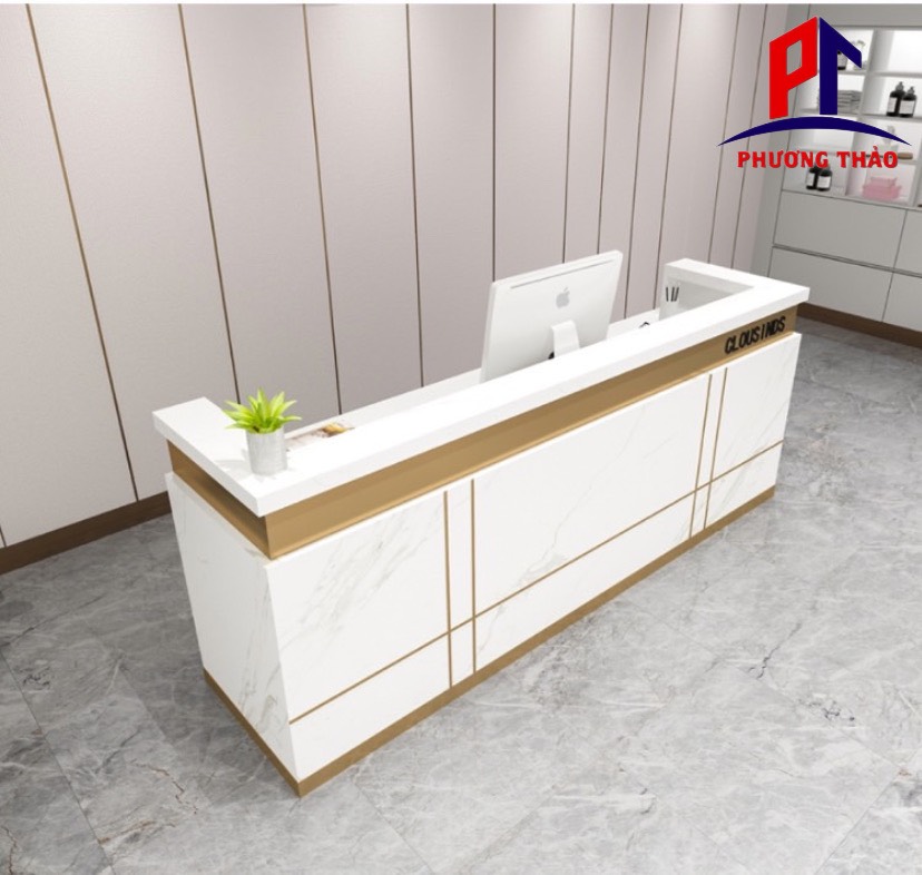 Quầy Lễ Tân Dài 2m PT1107