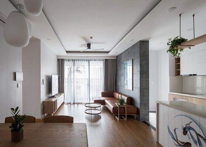 Sofa phong cách Nhật da thật