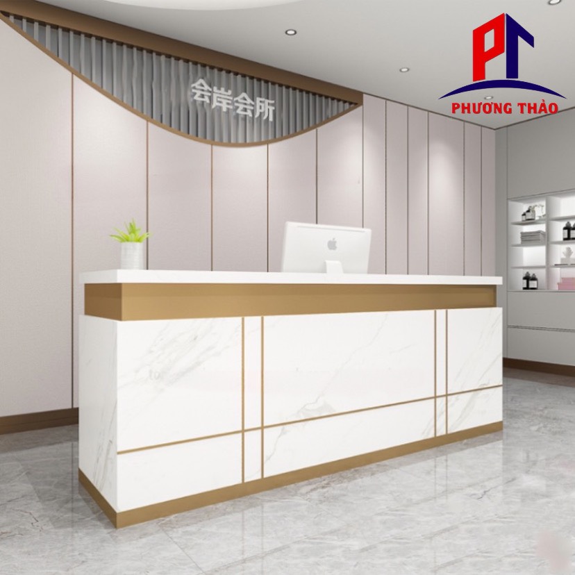 Quầy lễ tân công ty PT1014